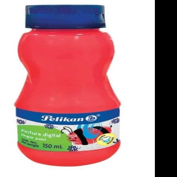 PINTURA DIGITAL PELIKAN 150ML. ROJO METALICO C12